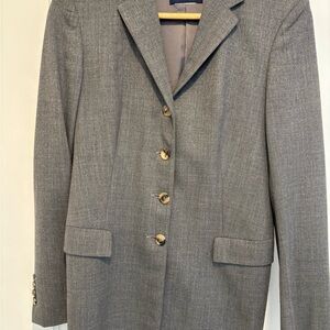Piazza Sempione stretch flannel blazer